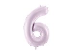 Balon folija-svetlo vijoličen "6" (72 cm)
